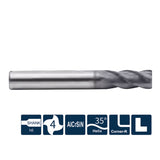 G-UP210-R4 4 Flute Corner Radius Coated Endmills