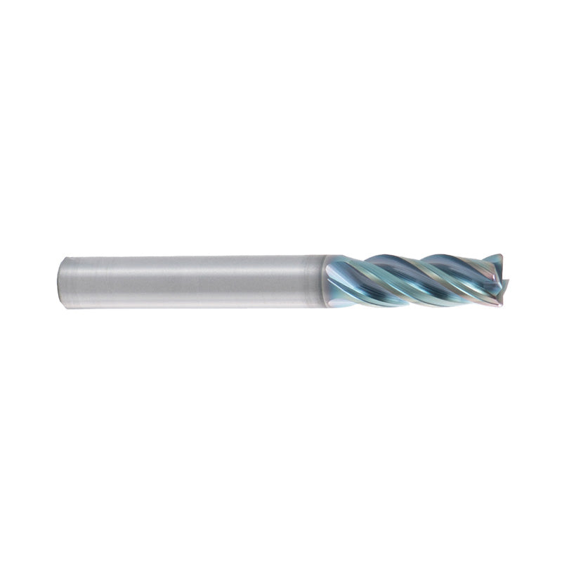 G-UP300-HP-R4 4 Flute Corner Radius Coated Endmills (High Precision)