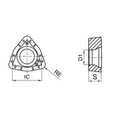 G-WCMT General Indexable Drilling Insert - Big-tools Industrial Supply Tools for Metal Cutting