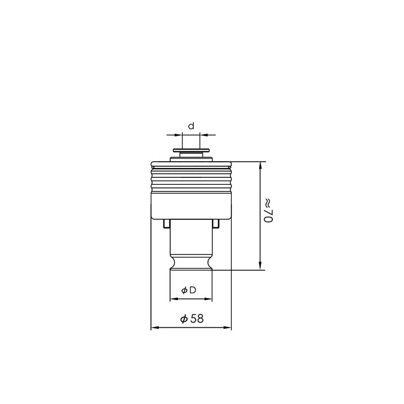 G12 Torque Protection Tapping Collet (German Standard/DIN376)