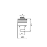 G12 Torque Protection Tapping Collet (German Standard/DIN376)