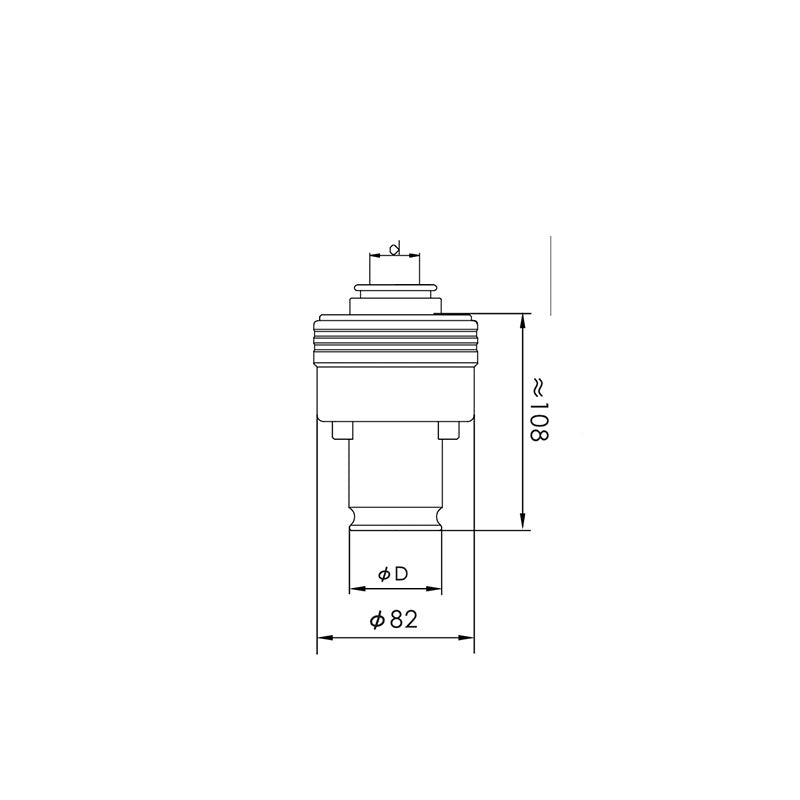 G24-D48 Torque Protection Tapping Collet (Japanese Standard/JIS)