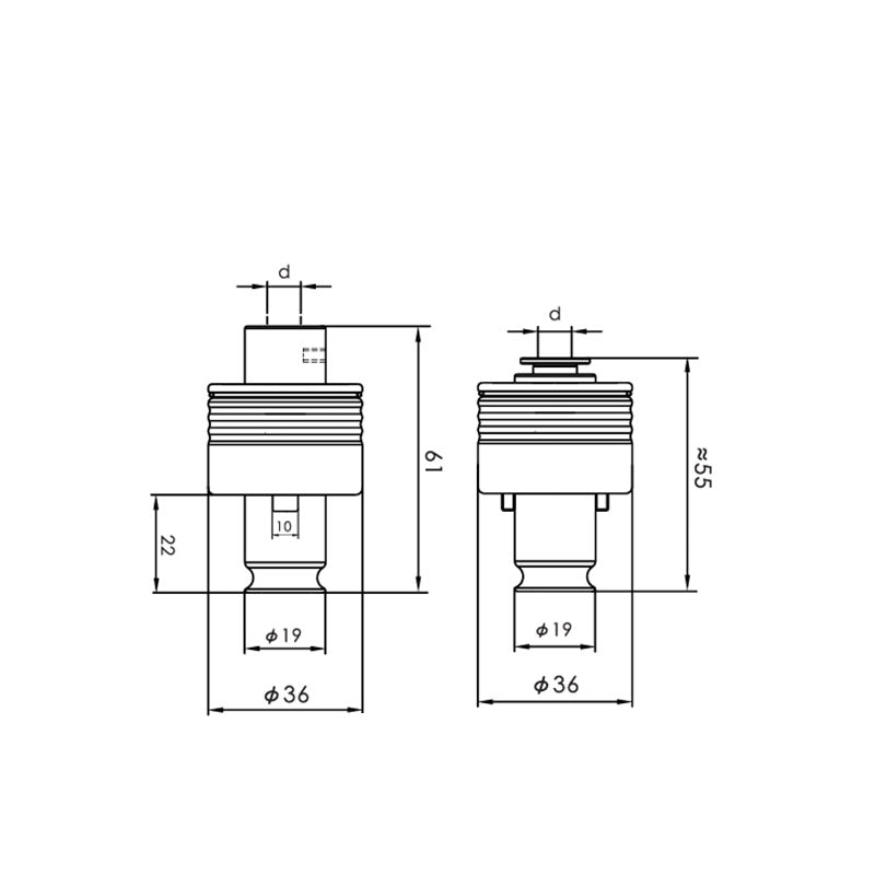 G3 - Torque Protection Tapping Collect （Metric/ISO)