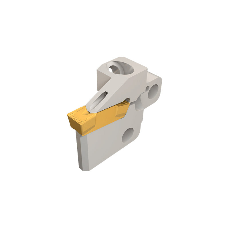 GADR/L-JHP : Adapters with High-Pressure Coolant Channels Carrying Groove-Turn Inserts for up to 25 mm Deep Machining