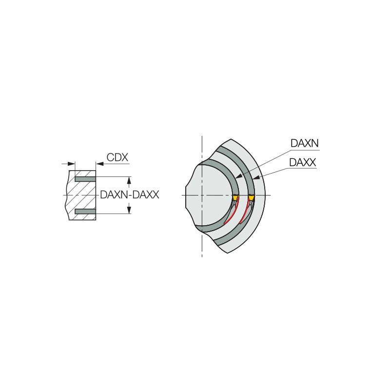 GAFG-R/L-8 : Adapters for Face Machining