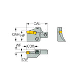 GAFG-R/L-8 : Adapters for Face Machining