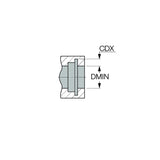 GHIR/L (W=1.9-6.4) : Internal Grooving and Turning Bars