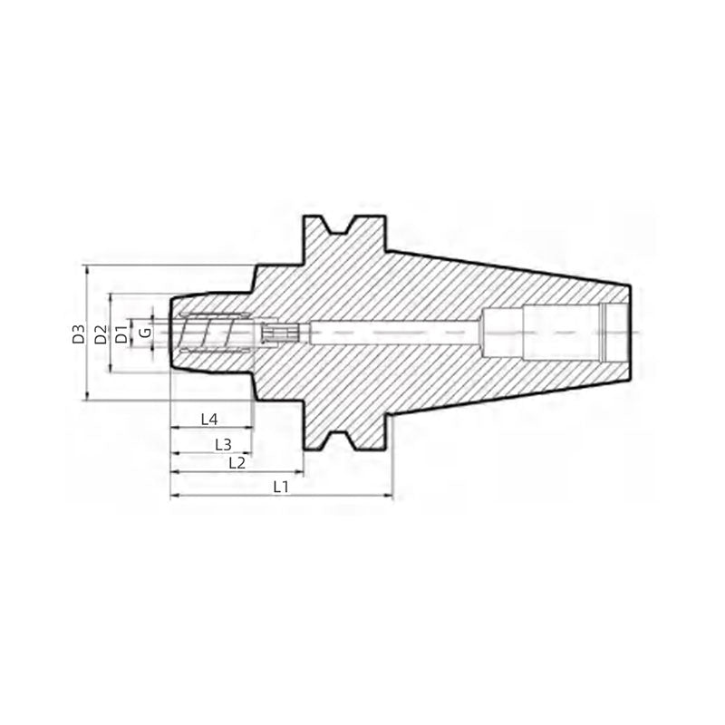 GP BT50A With Adjustable Axial Length   BGPBT50AHY06090M  BGPBT50AHY32120M