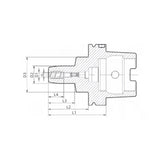 GP HSK100A With Adjustable Axial Length  BGPHSK100AHY06075M  BGPHSK100AHY32150M