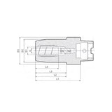 GP HSK50C With Adjustable Axial Length BGPHSK50CHY06060M  BGPHSK50CHY20080M