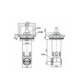 Gantry heavy-duty extended milling head BT50 Angle Head