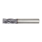 General-Purpose Solid Carbide End Mills  GP End Mills • Series 2528 • Square End • 4 Flute • Metric DIN 6528  (TiAlN)