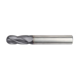 General-Purpose Solid Carbide End Mills GP End Mills • Series I4B • Ball Nose • 4 Flute • Inch  (TiAlN)