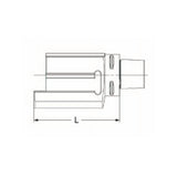 General Purpose 0° Adaptor PSC50 PSC63 PSC80