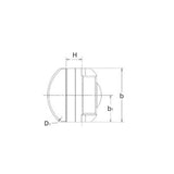 General Purpose 90° Adaptor PSC50 PSC63 PSC80