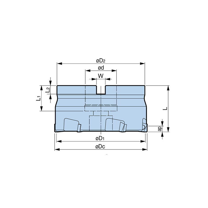 Greatly improves the surface finish in ultra-high-speed machining FM22/27/32/40