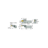 HFHR/L-6T : Integral Toolholders for External Facing