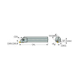 HFIR/L-MC : Boring Bars for Internal Grooving and Turning - Big-tools Industrial Supply Tools for Metal Cutting