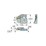 HFPAD-JHP : Adapters for Face Machining