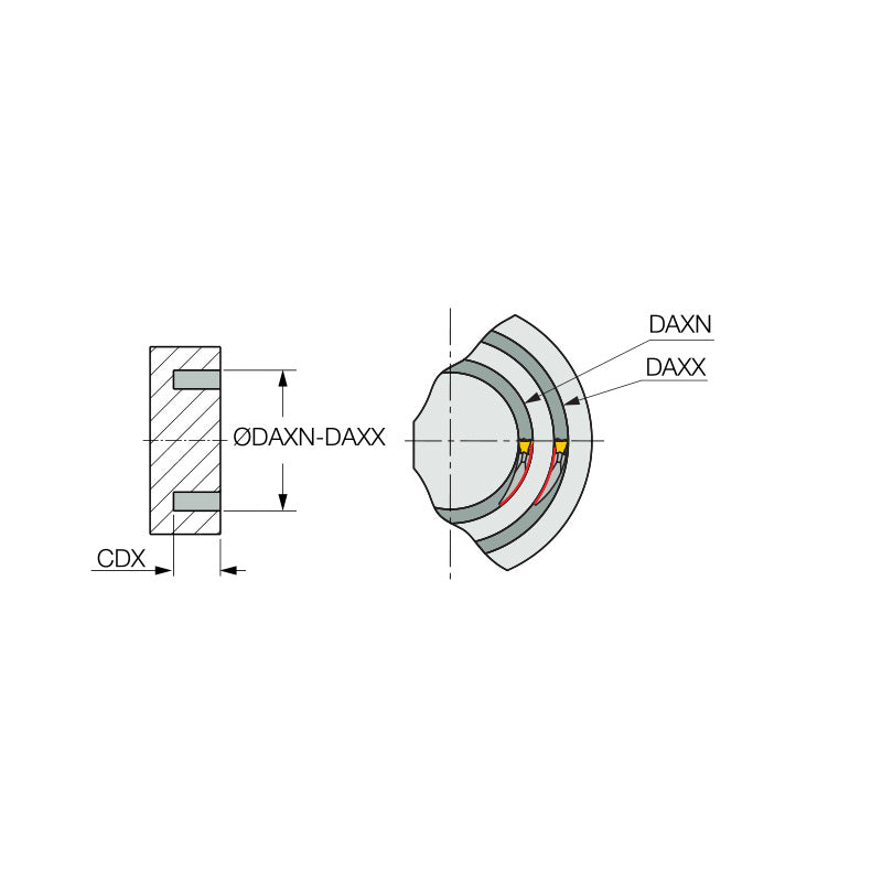 HFPAD-JHP : Adapters for Face Machining