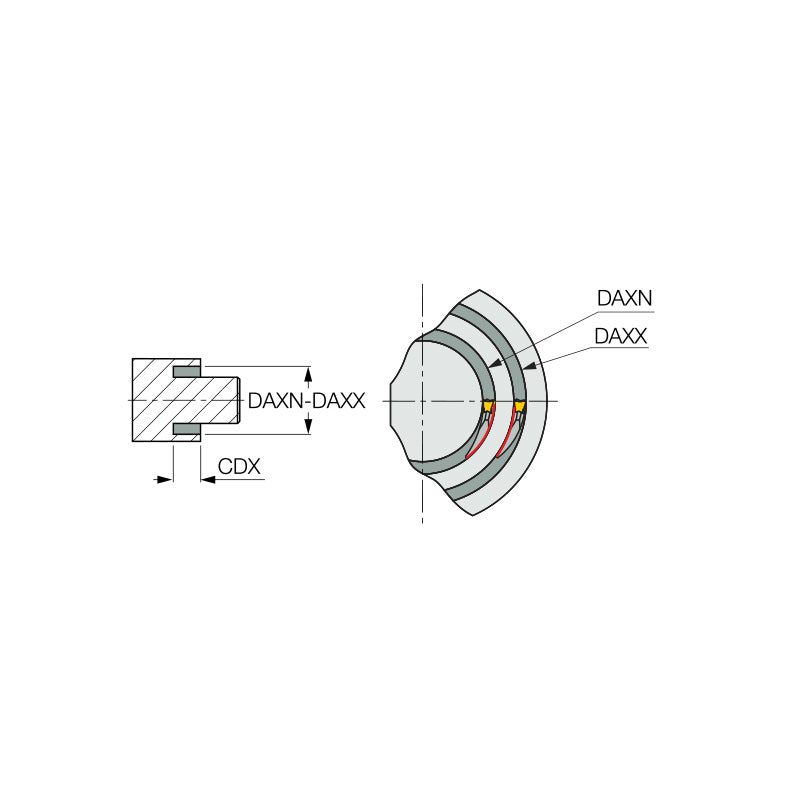 HGAER/L-3 : Adapters for External Facing Along Shafts - Big-tools Industrial Supply Tools for Metal Cutting