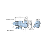 HMC32 Type Standard type High rigidity S type  Angle Head AG90 Series