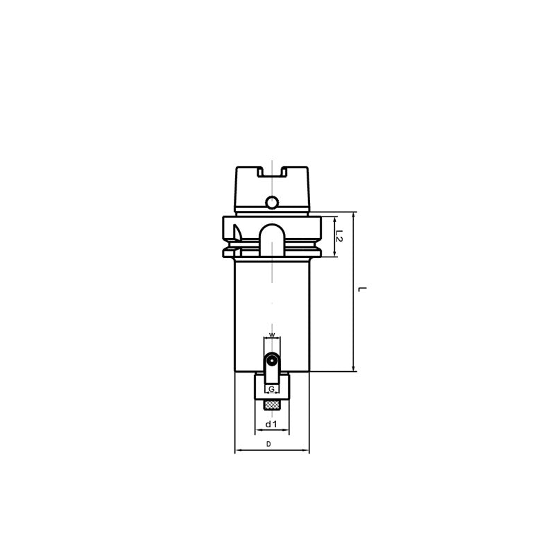 HSK - ASC Milling Face Milling Holder