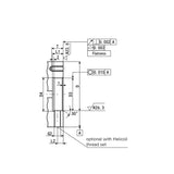 HSK-MOD Modular Tool Holder HSK63A-MOD060-060 HSK63A-MOD070-060 - Big-tools Industrial Supply Tools for Metal Cutting