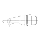 HSK-T-SR Face Slotting Adapter-F HSK-T40-SR32-70-RF - Big-tools Industrial Supply Tools for Metal Cutting