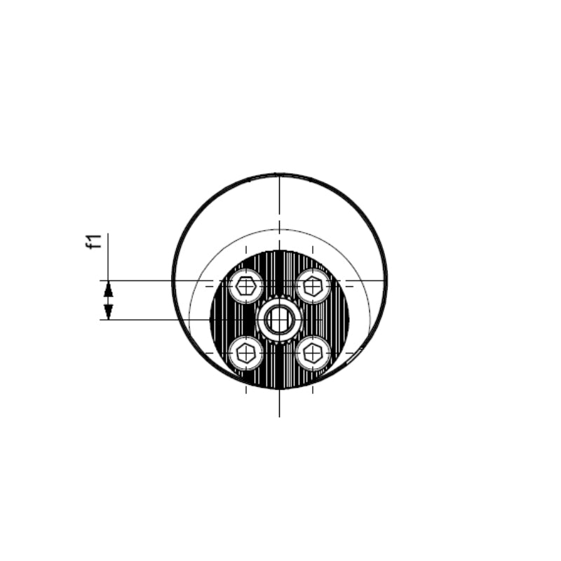 HSK-T-SR Face Slotting Adapter-R/L HSK-T32-SR16-043R