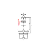 HSK100A - Rigid Tension and Compression Tapping Holder