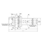 HSK63A-GER Collet Chuck HSK63A-GER16-70 HSK63A-GER16-100 - Big-tools Industrial Supply Tools for Metal Cutting