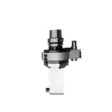 HSK Angle Head, BT40-ER16 Angle Milling Head, HSK63A Extended Type, CNC Side Milling Head for Deep Hole Tapping