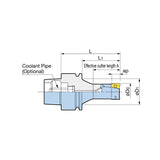 HSK Integrated Type Fullcut Mill FCR   Standard Type HSK-E