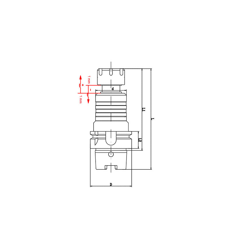 HSK Micro Compensation Tension and Compression Tapping Holder