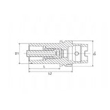 HSK With Type PSC Adaptor PSC50 PSC63 PSC80 PSC100