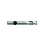HSS (M2) Flat Shank E1070 Series, HSS, 2 Flute 42° Helix Regular & Medium Length for Aluminum COBALT & HSS End Mills 1/4~2