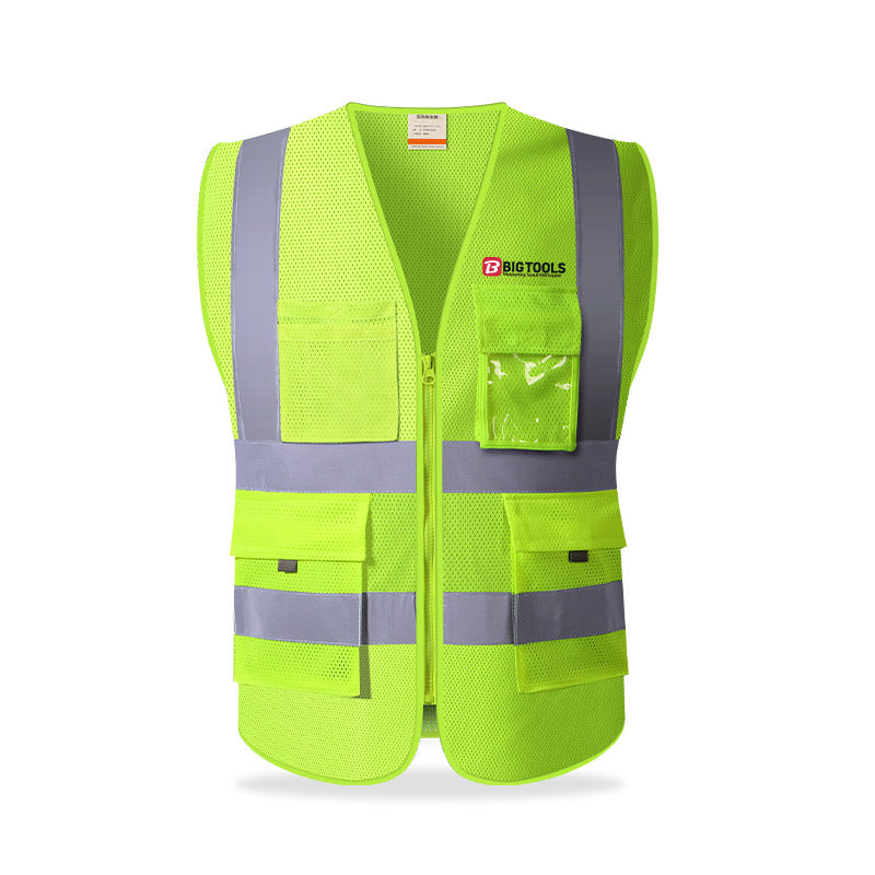 High-Visibility Vests，Breathable mesh，High quality reflective material