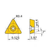 High Performance PCD/CBN Boring Inserts TCMT16T - Big-tools Industrial Supply Tools for Metal Cutting