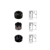 High Precision ER Nut ER8A ER11A ER16A ER20A ER8M ER11M ER16M ER20M ER25M - Big-tools Industrial Supply Tools for Metal Cutting