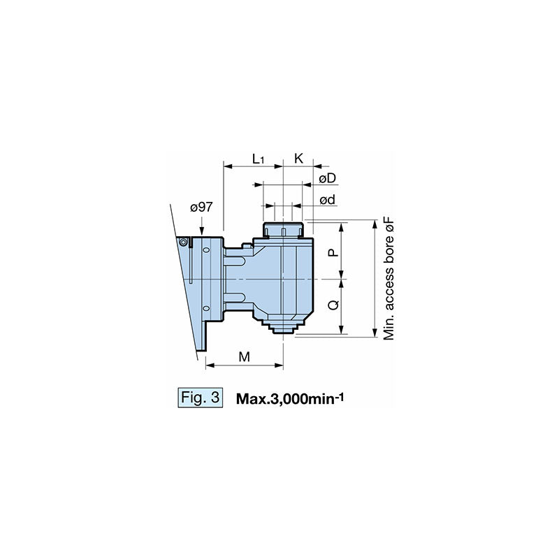 High Runout Accuracy Is Achieved Through The Adoption  Of The High-precision New Baby Chuck  Angle  Head AG90 Series