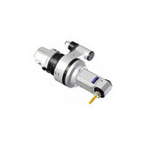 High Runout Accuracy Is Achieved Through The Adoption  Of The High-precision New Baby Chuck  Angle  Head AG90 Series  HSK-A100