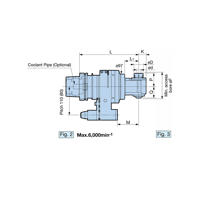 High Runout Accuracy Is Achieved Through The Adoption  Of The High-precision New Baby Chuck  Angle  Head AG90 Series  HSK-A100