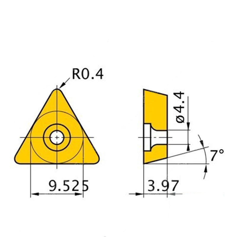High Performance and Durable PCD Boring inserts TCMT16T302/TCMT16T304/TCMT16T308 - Big-tools Industrial Supply Tools for Metal Cutting