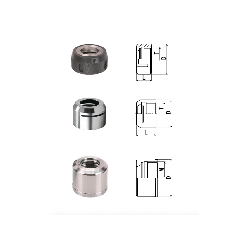 High Precision ER Nut ER8A ER11A ER16A ER20A ER8M ER11M ER16M ER20M ER25M - Big-tools Industrial Supply Tools for Metal Cutting