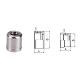 High Precision ER Nut ER8A ER11A ER16A ER20A ER8M ER11M ER16M ER20M ER25M - Big-tools Industrial Supply Tools for Metal Cutting