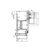 Hollow Swing Lock Chuck