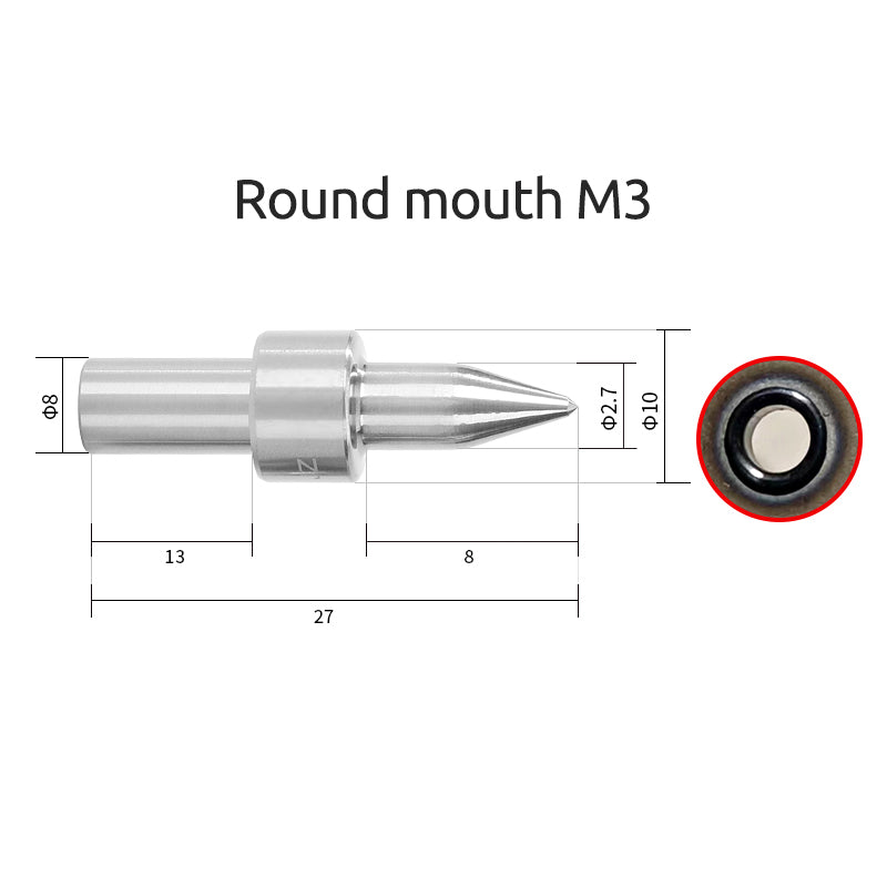 Hot Melt Drill Bits - Alloy/Tungsten Steel, Extrusion Melting, Round/Flat Mouth M3-10, Universal Drawing Drill