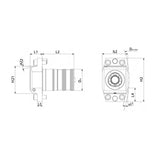 Hydraulic Actuated Receiver-Low-Pressure Cooling PSC63 PSC80 - Big-tools Industrial Supply Tools for Metal Cutting