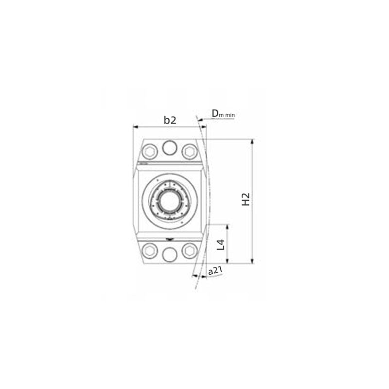 Hydraulic Actuated Receiver PSC50 PSC40 PSC63 PSC80 PSC80X